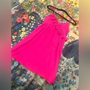 Forever 21 Pink Ruffle Dress